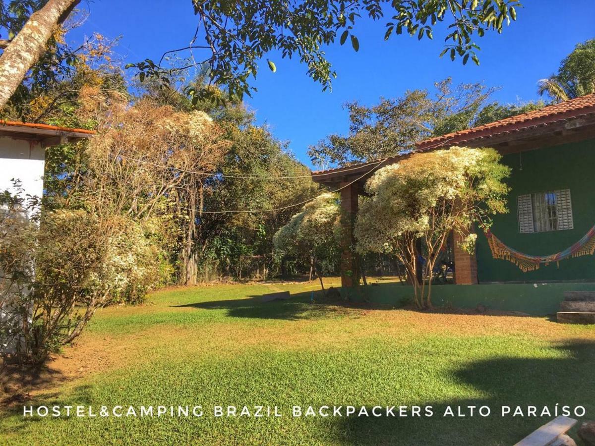 Camping Brazil Backpackers Hotel Alto Paraíso de Goiás Exterior foto