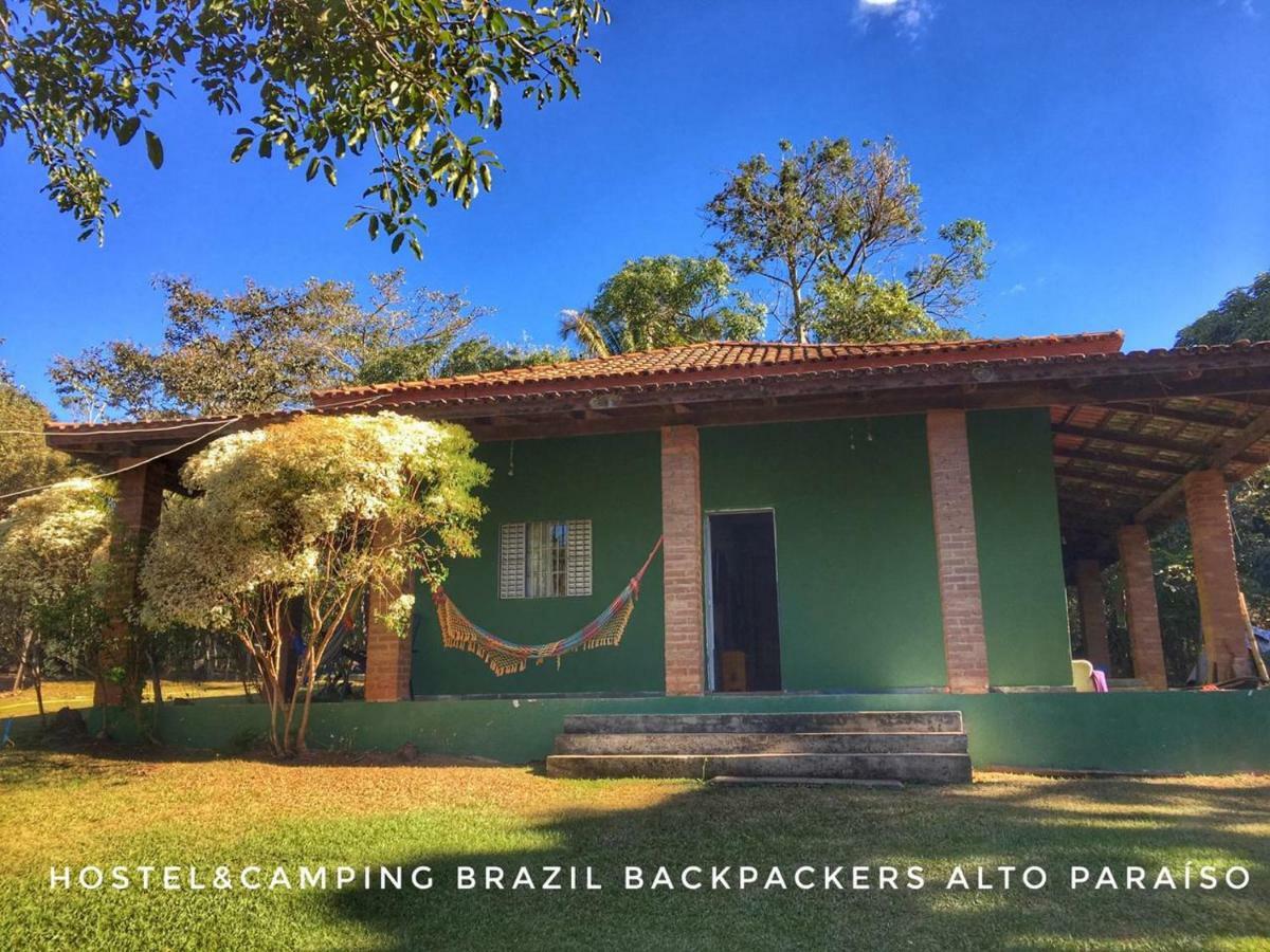 Camping Brazil Backpackers Hotel Alto Paraíso de Goiás Exterior foto