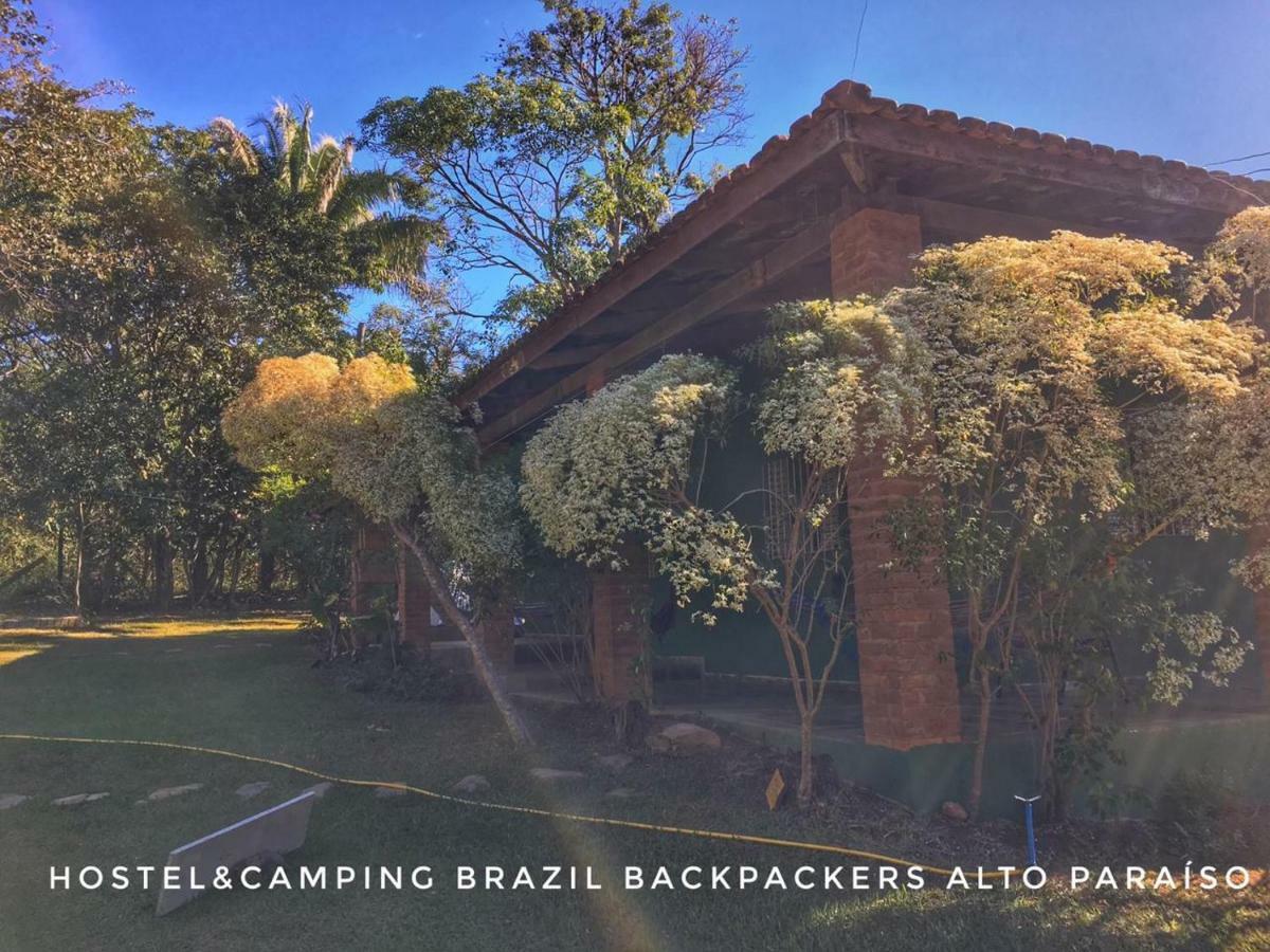 Camping Brazil Backpackers Hotel Alto Paraíso de Goiás Exterior foto